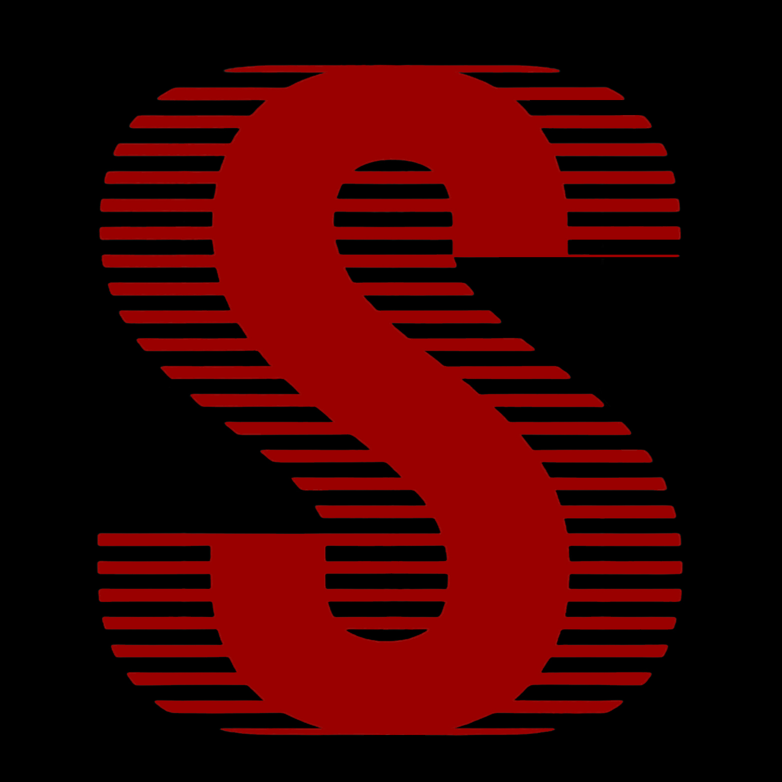 SSS logo in RED (hex code 990000)